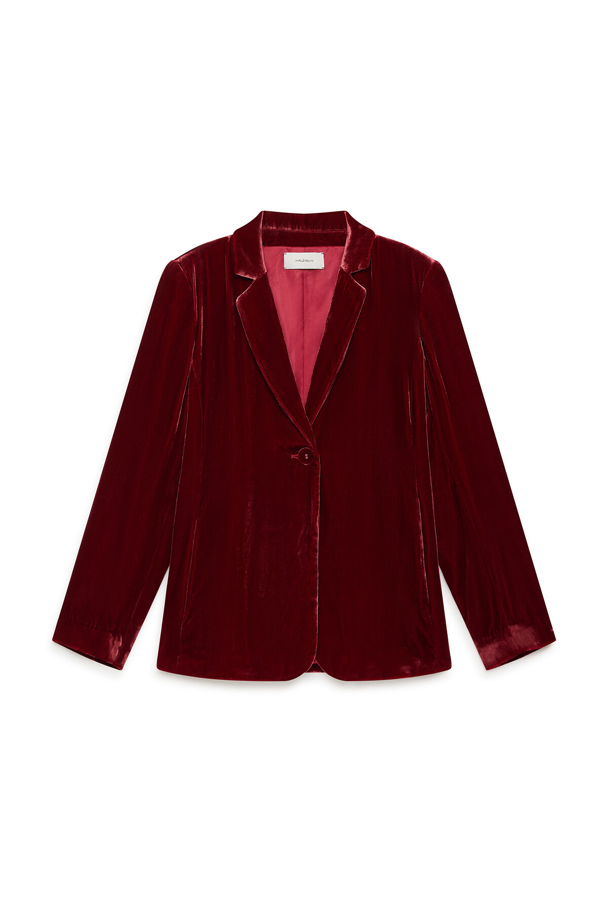 Maliparmi FLUID VELVET JACKET Rust JD643561026
