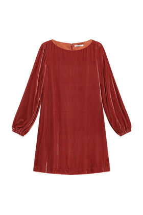Maliparmi VELVET FLOW KLEID Staubrot JF681062026