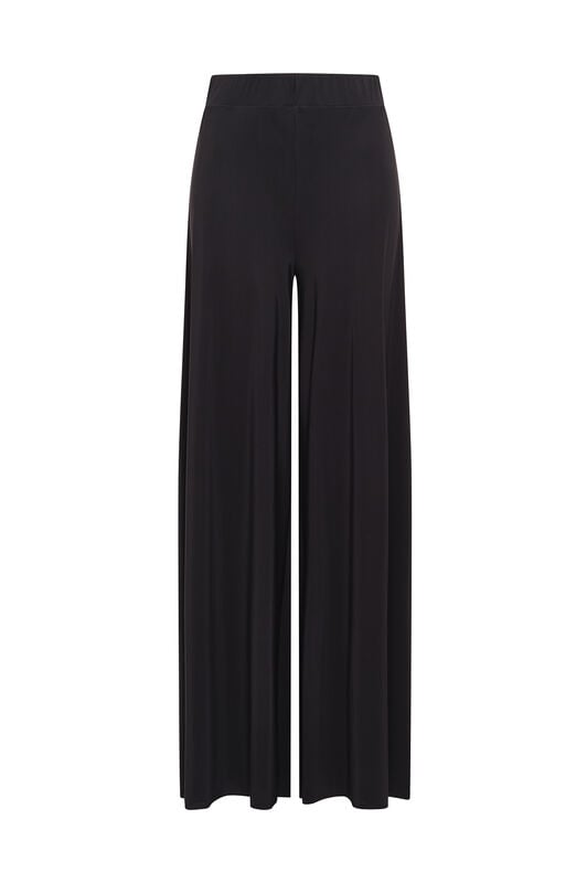 Malìparmi SOFT JERSEY PANTALÓN Negro JH011770210