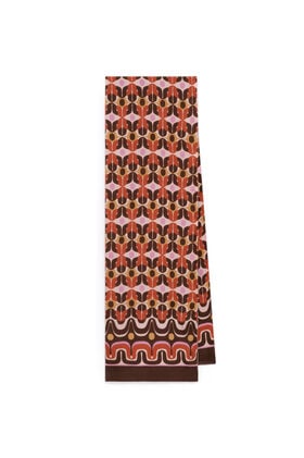 Maliparmi STOLA 70X200 COLLECTION PRINTS Cuoio IB020730123