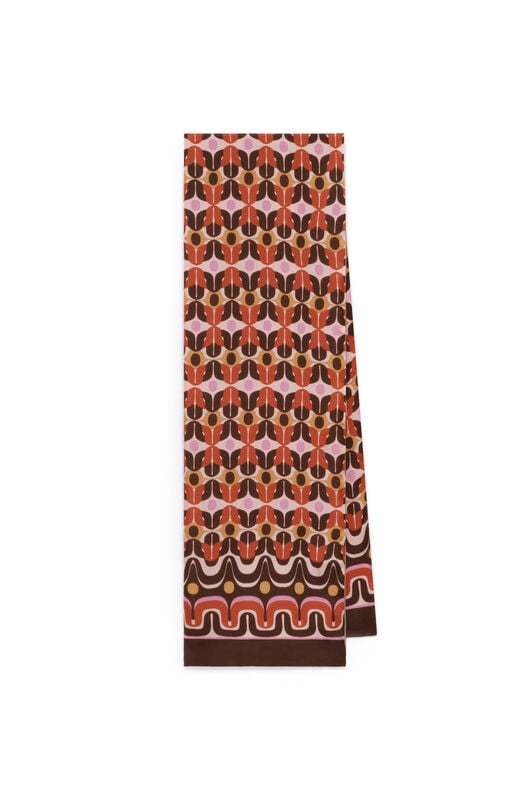 Maliparmi STOLA 70X200 COLLECTION PRINTS Cuoio IB020730123