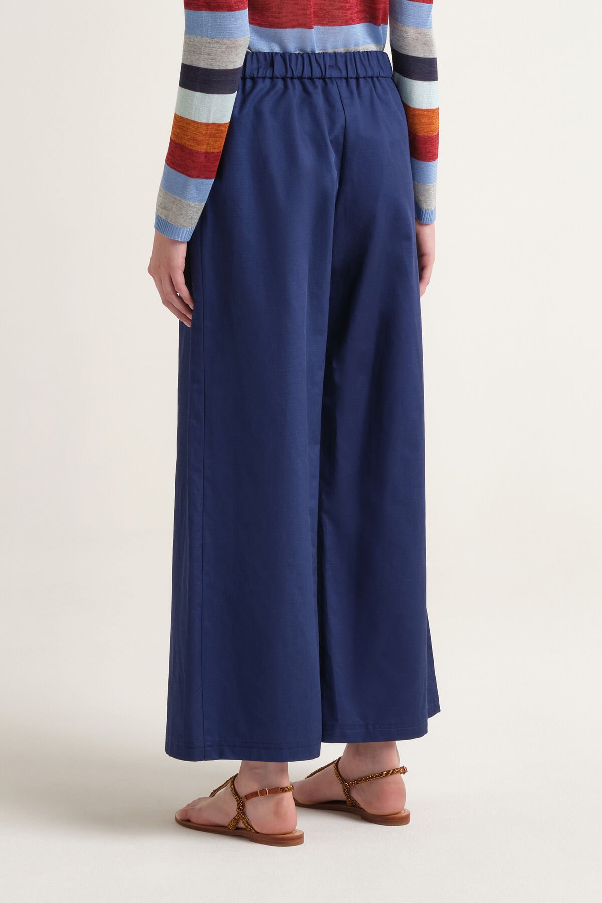 Malìparmi STRETCH COTTON HOSE Marineblau JH805310212 Malìparmi STRETCH COTTON HOSE Marineblau JH805310212