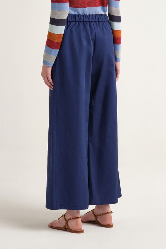 Malìparmi STRETCH COTTON HOSE Marineblau JH805310212 Malìparmi STRETCH COTTON HOSE Marineblau JH805310212