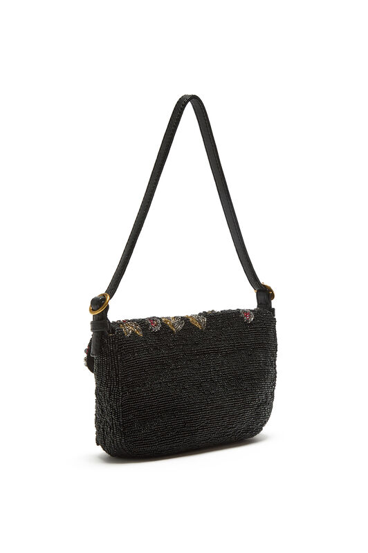 Maliparmi BORSA PICCOLA A SPALLA NOCTURNAL ROSE Nero BF001391245