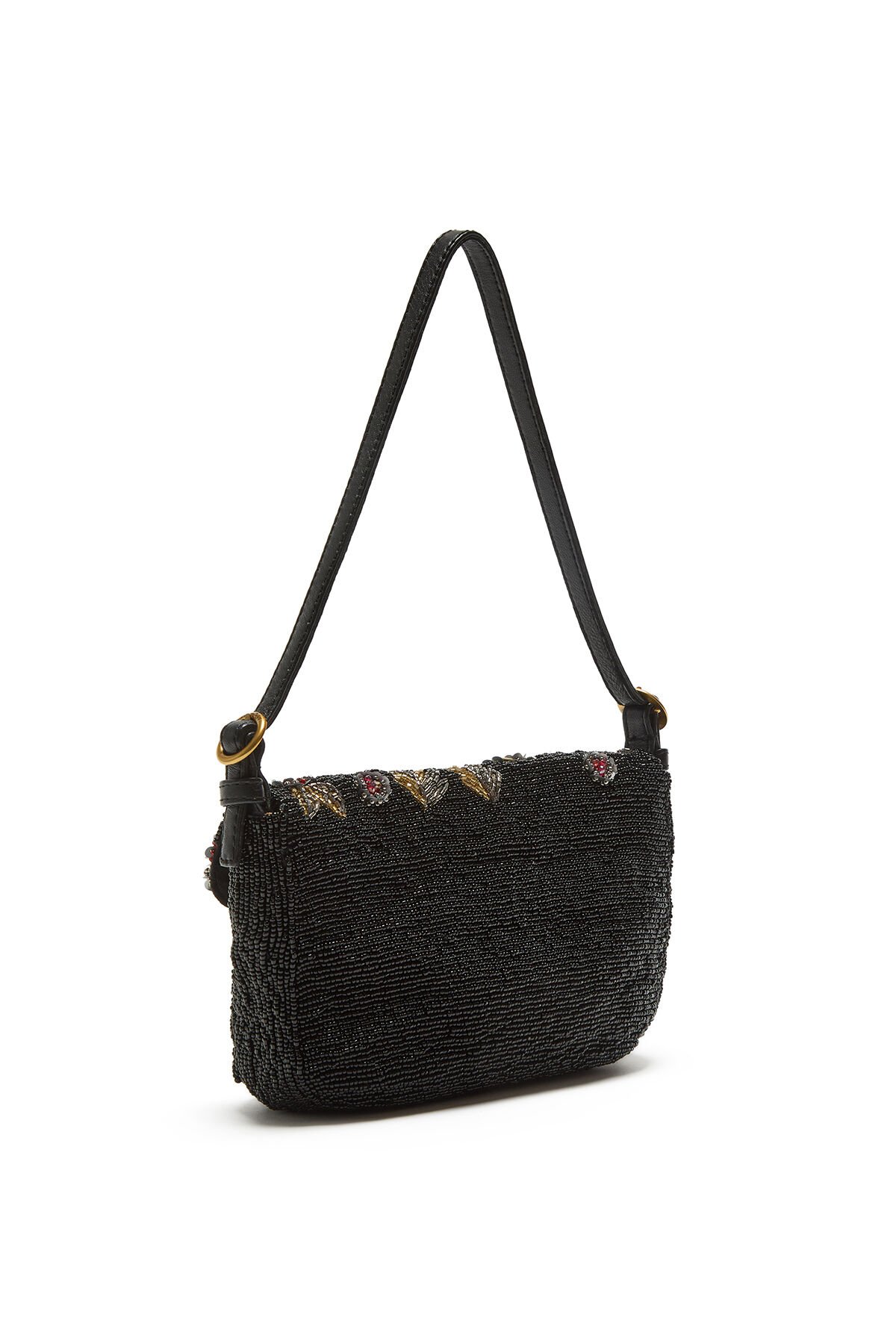 Maliparmi BORSA PICCOLA A SPALLA NOCTURNAL ROSE Nero BF001391245