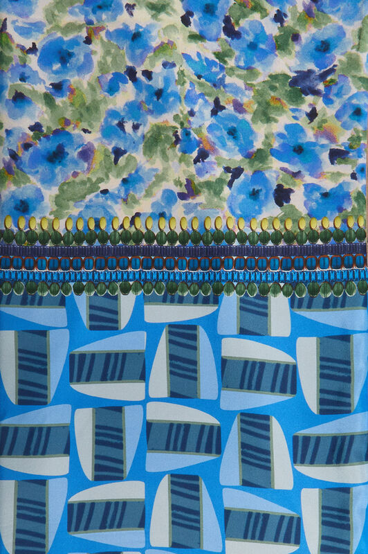 Maliparmi COLLECTION PRINTS STOLE Blue IB020730123