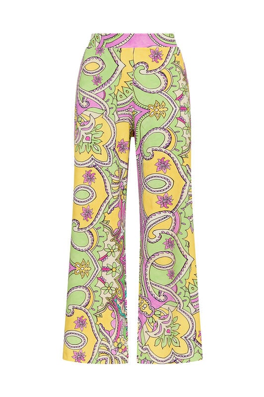 Malìparmi HIPPIE LOTUS TROUSERS Green JH805370671 Malìparmi HIPPIE LOTUS TROUSERS Green JH805370671