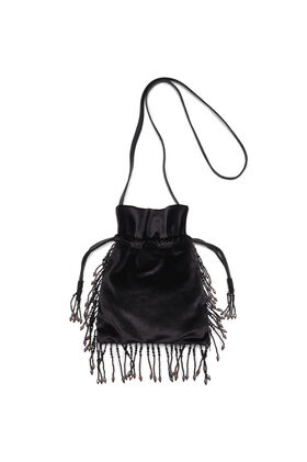 Maliparmi EMBROIDERY RUGIADA POUCH Black OP009861055