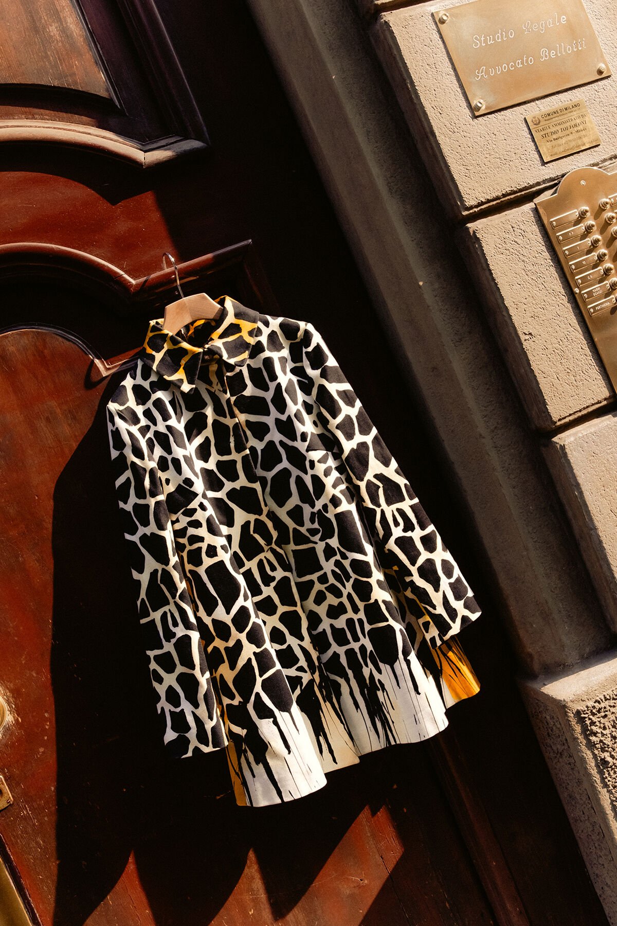 Maliparmi GIRAFFE COAT Yellow JA534514116