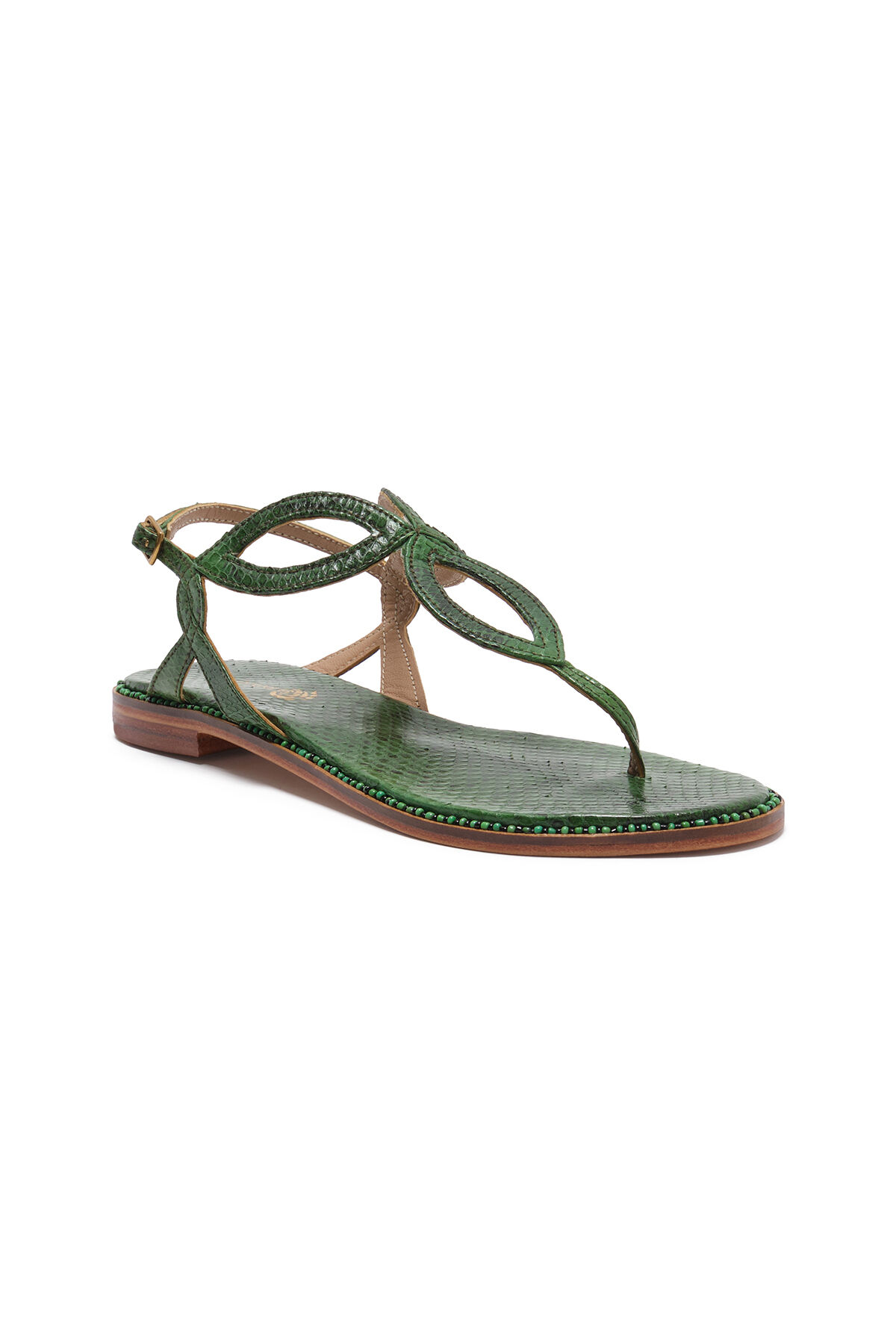 URBAN SPIN SANDAL in Grass Green for women | Malìparmi®
