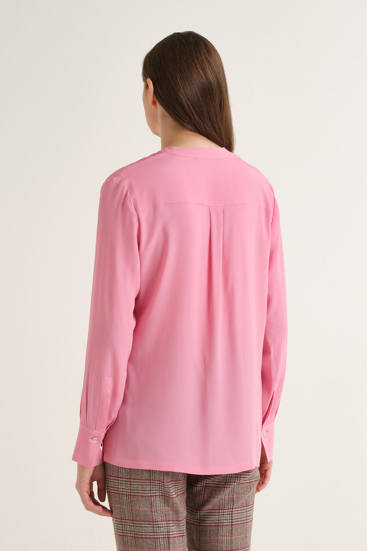 Maliparmi FLUID CREPE SHIRT Peony Pink JM103350672 Maliparmi FLUID CREPE SHIRT Peony Pink JM103350672