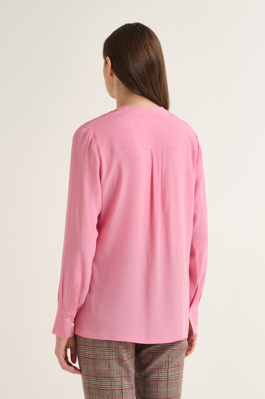 Maliparmi FLUID CREPE SHIRT Peony Pink JM103350672 Maliparmi FLUID CREPE SHIRT Peony Pink JM103350672