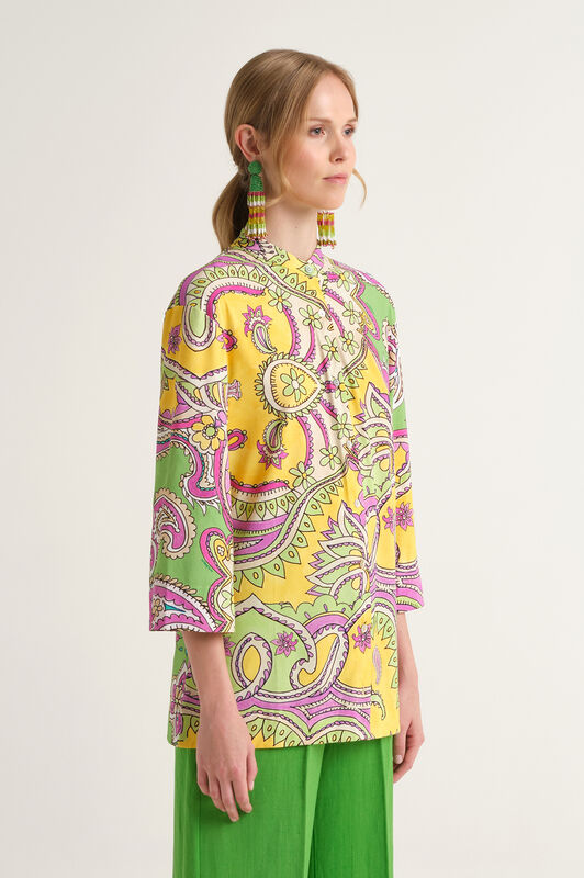 Malìparmi HIPPIE LOTUS KAFTAN Green JM557570671 Malìparmi HIPPIE LOTUS KAFTAN Green JM557570671