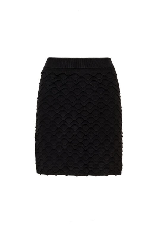 Maliparmi GONNA WINTER WAVE Nero JG668377102 Maliparmi GONNA WINTER WAVE Nero JG668377102