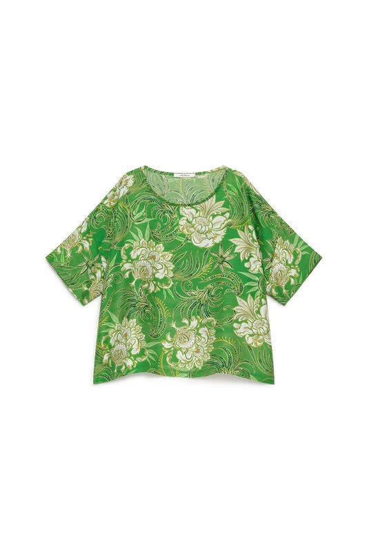 Malìparmi COLLECTION PRINT SHIRT Green JM559031027 Malìparmi COLLECTION PRINT SHIRT Green JM559031027