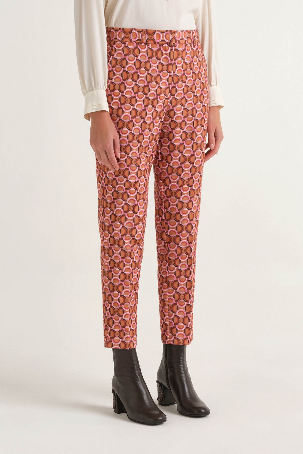 Maliparmi GRAPHIC ORBIT HOSE Braun JH801550687 Maliparmi GRAPHIC ORBIT HOSE Braun JH801550687