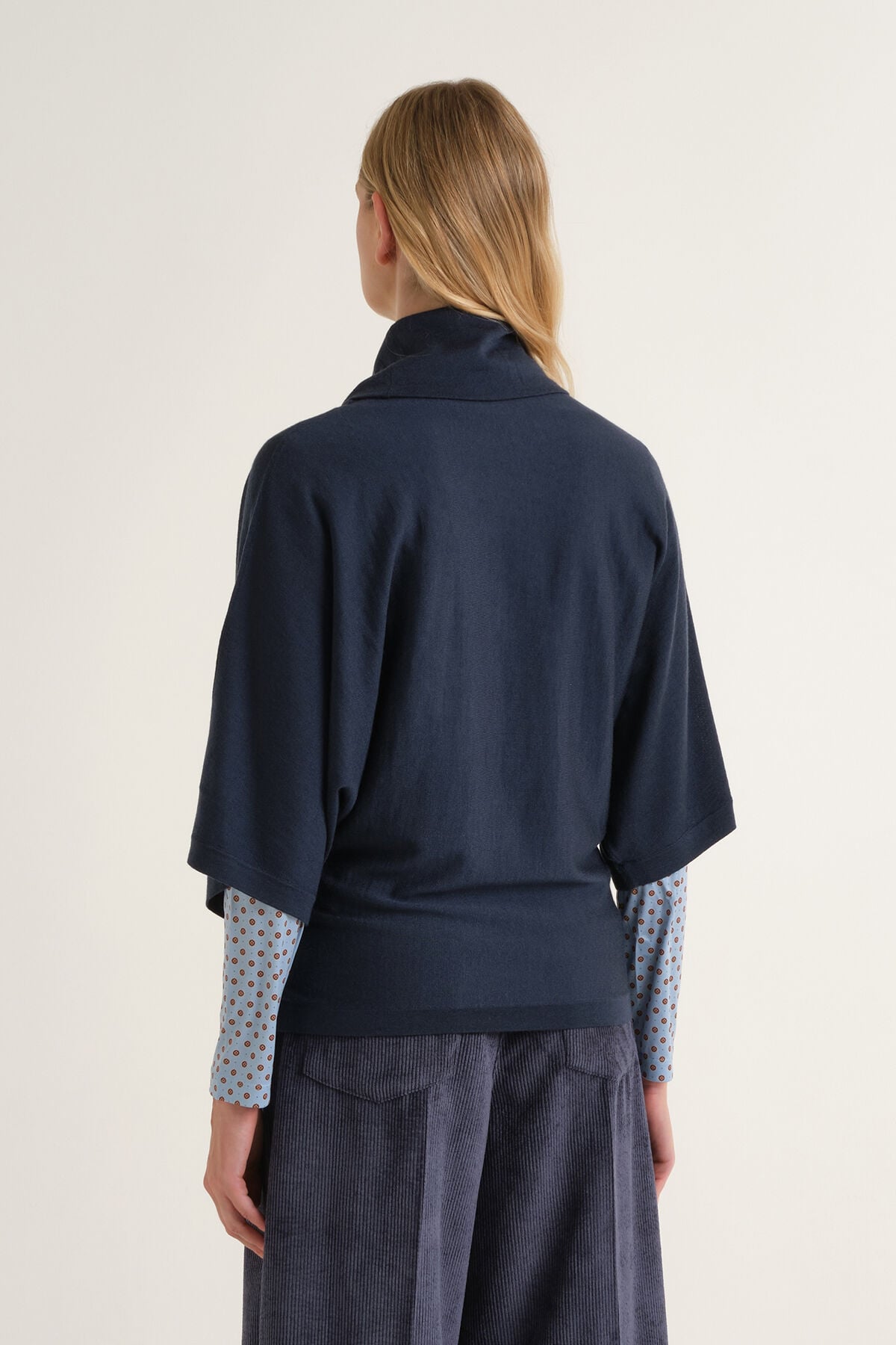 Maliparmi MAGLIA COLOURS OF THE WORLD Navy Blue JQ512674230 Maliparmi MAGLIA COLOURS OF THE WORLD Navy Blue JQ512674230