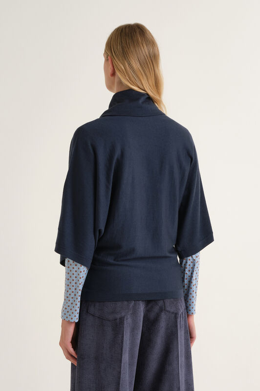 Maliparmi MAGLIA COLOURS OF THE WORLD Navy Blue JQ512674230 Maliparmi MAGLIA COLOURS OF THE WORLD Navy Blue JQ512674230
