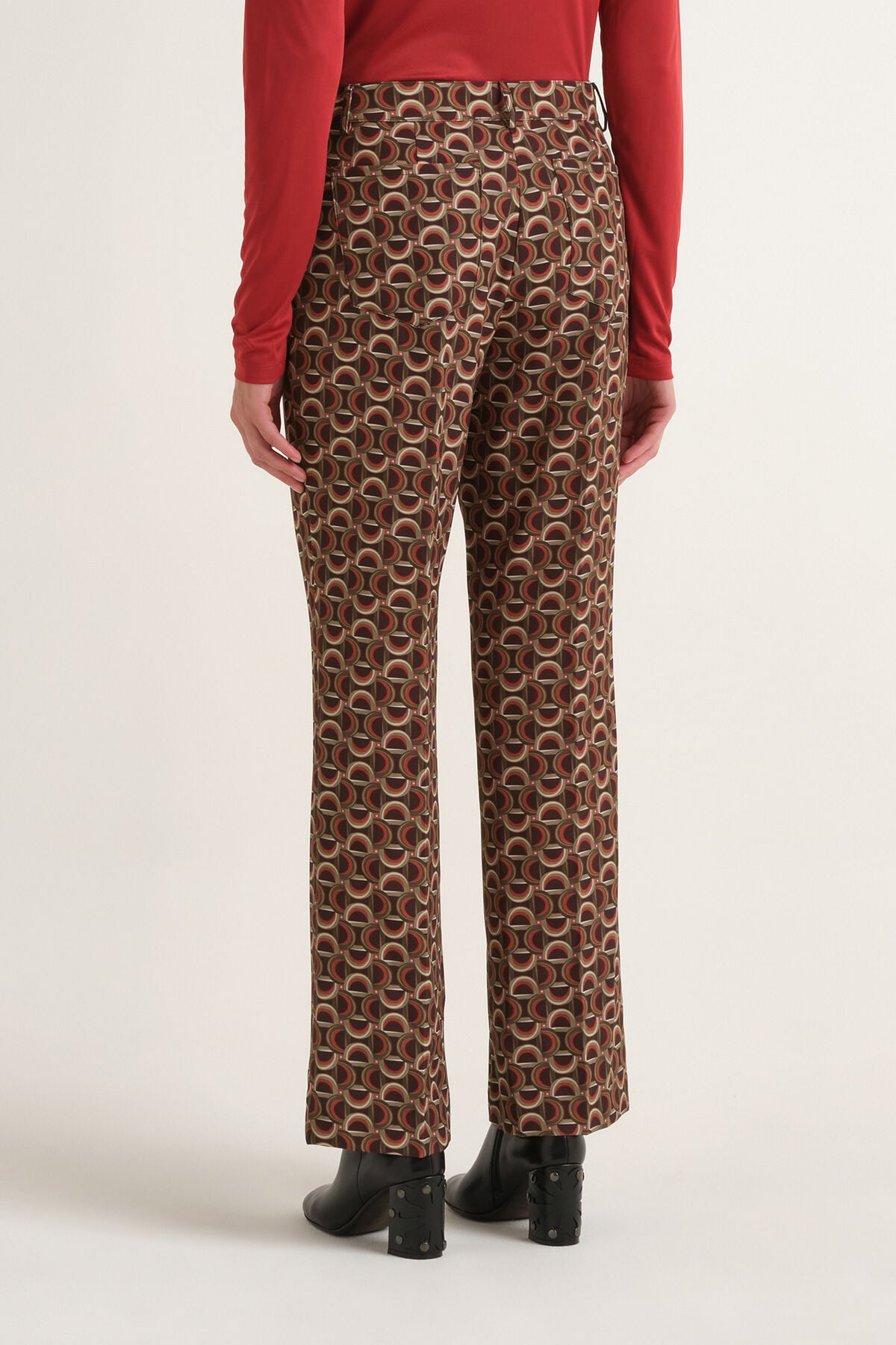 Maliparmi GRAPHIC ORBIT TROUSER Green JH808150687