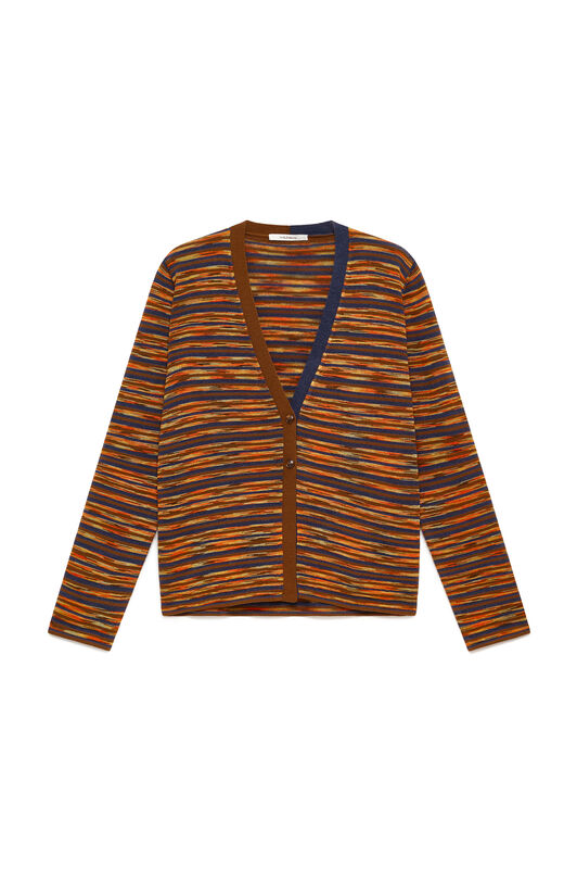 Maliparmi MIX STRIPES CARDIGAN Multicolour JN371778221 Maliparmi MIX STRIPES CARDIGAN Multicolour JN371778221