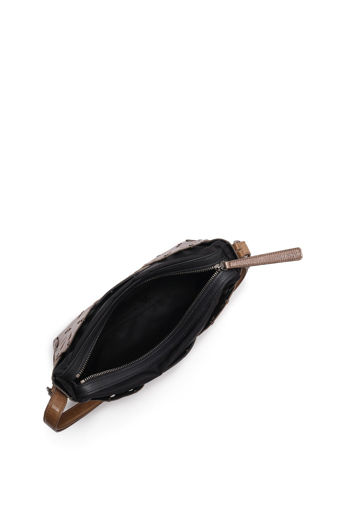 Maliparmi FLOWER BAG LEATHER BLOOM Old Silver BH031101574 Maliparmi FLOWER BAG LEATHER BLOOM Old Silver BH031101574
