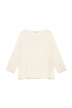 Maliparmi FLUID CREPE SHIRT Off White JM406050672