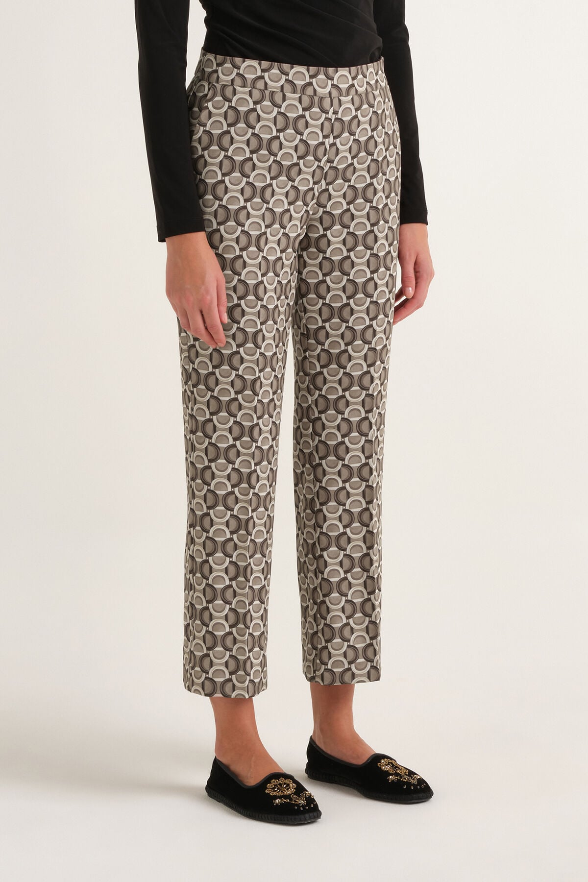Maliparmi PANTALONE GRAPHIC ORBIT Grigio JH747950687 Maliparmi PANTALONE GRAPHIC ORBIT Grigio JH747950687