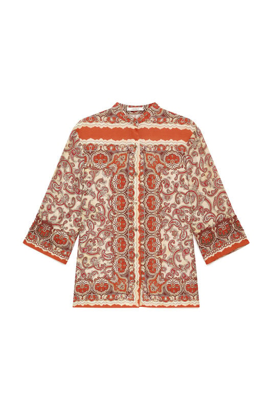 Malìparmi SUNSET PAISLEY CAFTAN Beige JM557550662