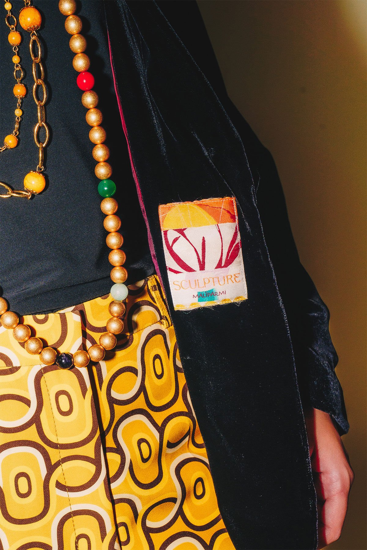 Maliparmi GIACCA FLUID VELVET Nero JD643561026