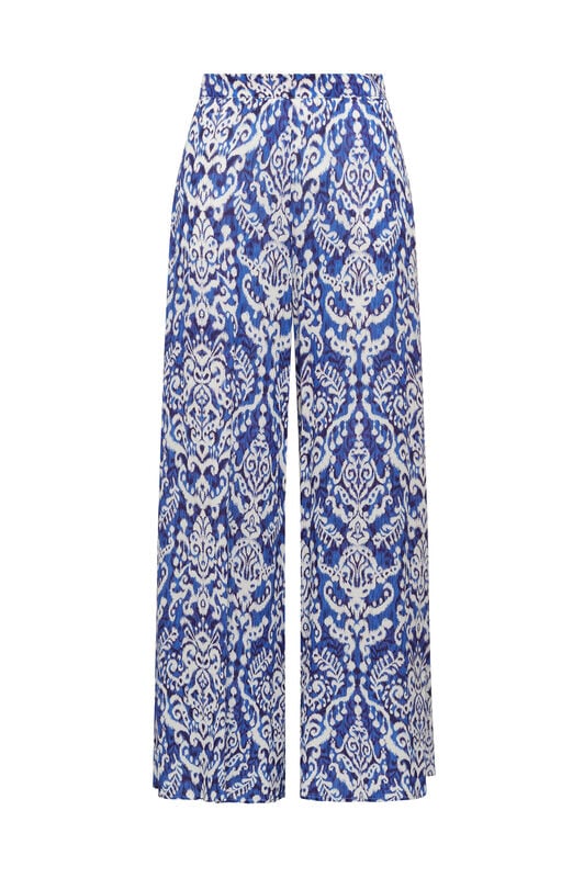 Malìparmi DREAMSCAPE IKAT TROUSERS Blue JH806850671