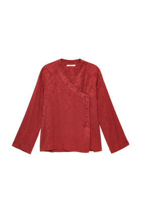 Maliparmi CAMICIA DAMASK JACQUARD Arancio Scuro JM559850684
