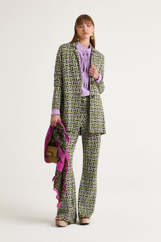 Maliparmi NEW JACQUARD JACKE Grün JD647678208 Maliparmi NEW JACQUARD JACKE Grün JD647678208