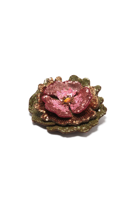 Maliparmi RADIANT FLORA BROOCH Pink TS012995163