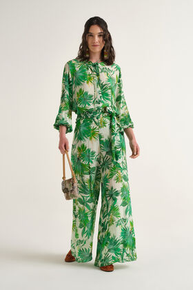 Malìparmi BOTANICAL JUNGLE HOSE Grün JH806050663