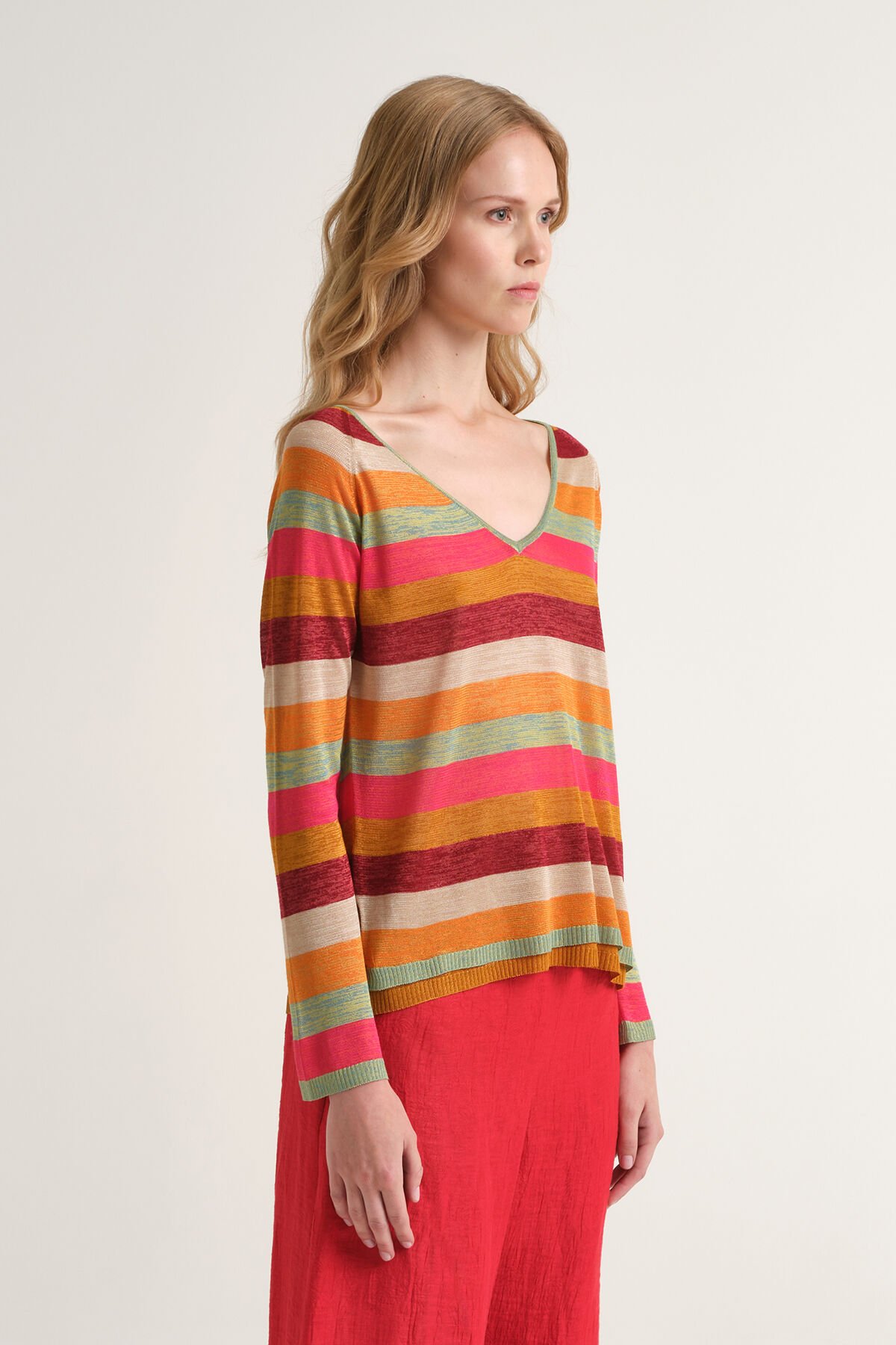 Malìparmi VISCOSE FLUID PULL Rouille JQ512177100