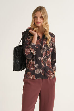 Maliparmi FROSTED BLOSSOM CAMISA Marrón JM556470680