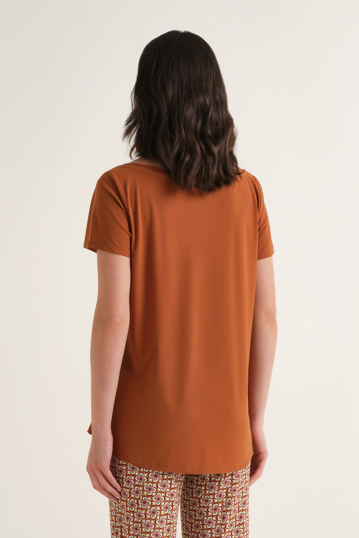 Malìparmi SOFT JERSEY CAMISETA Caramelo JK028170210 Malìparmi SOFT JERSEY CAMISETA Caramelo JK028170210