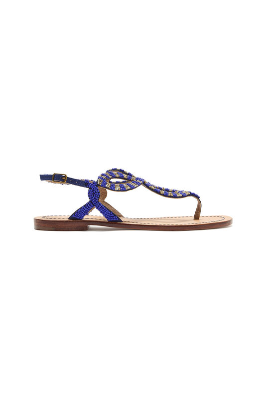 Malìparmi FLORAL SPIN SANDAL Blue SX096991273