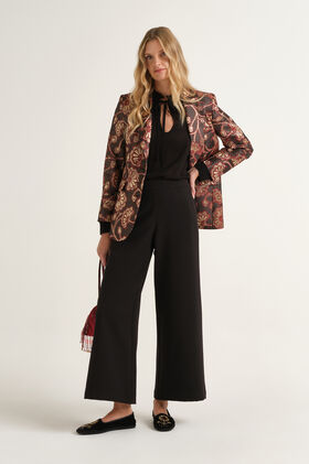 Maliparmi SLEEK MATTE TROUSER Black JH805350689