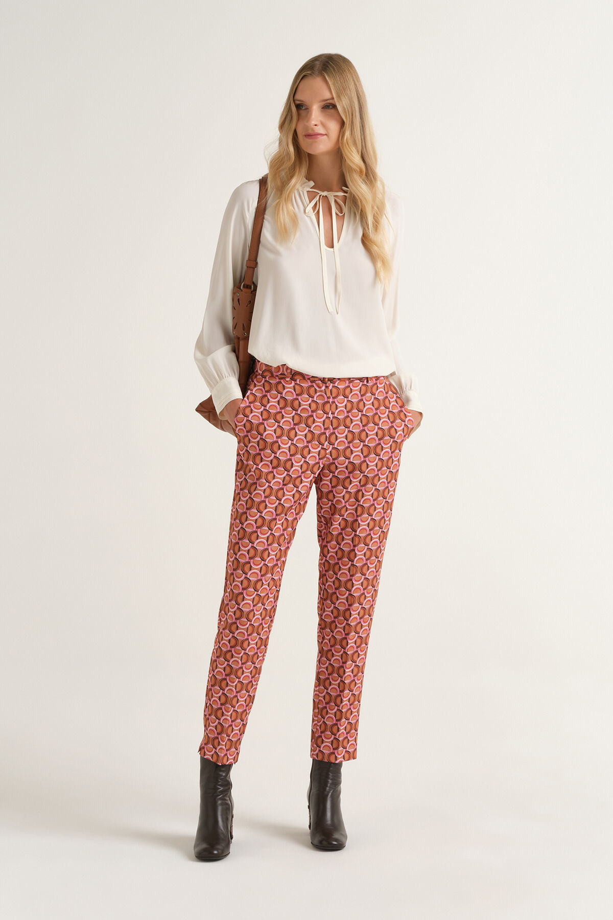Maliparmi GRAPHIC ORBIT HOSE Braun JH801550687 Maliparmi GRAPHIC ORBIT HOSE Braun JH801550687