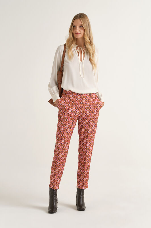 Maliparmi GRAPHIC ORBIT HOSE Braun JH801550687 Maliparmi GRAPHIC ORBIT HOSE Braun JH801550687
