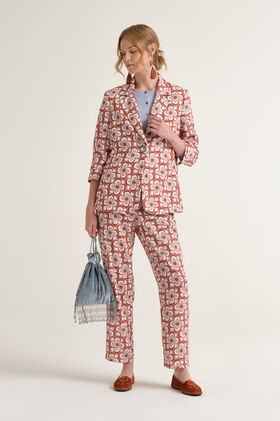 Malìparmi MOULINÈ CADY TROUSERS Brown JH807050668