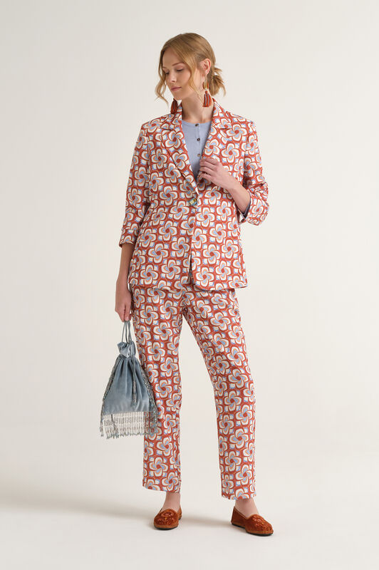 Malìparmi MOULINÈ CADY TROUSERS Brown JH807050668