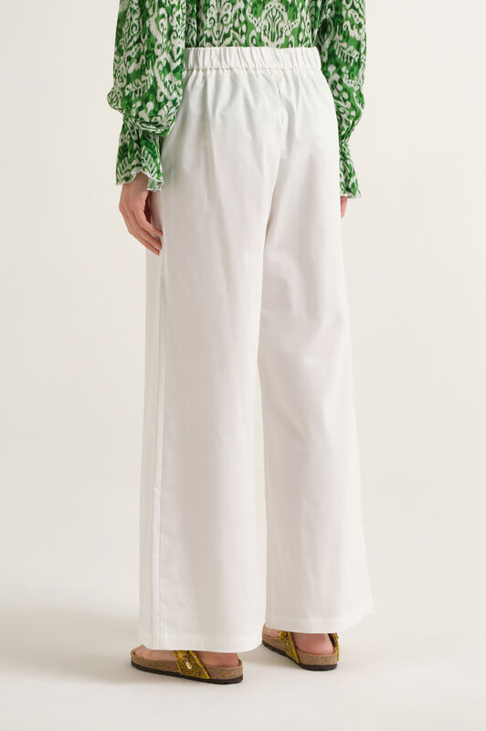 Malìparmi STRETCH COTTON PANTALON Blanc Naturel JH805310212
