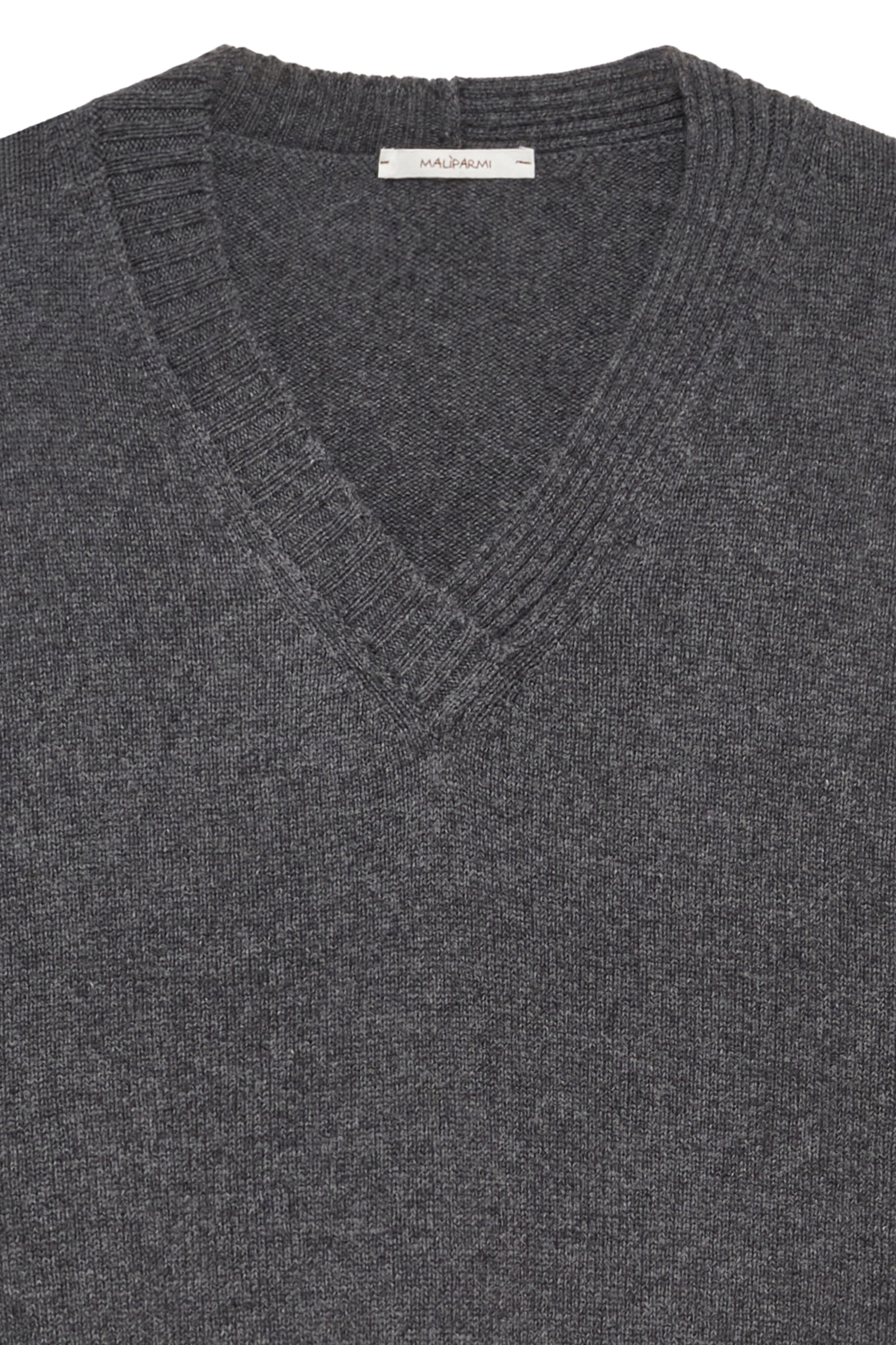 Maliparmi MAGLIA CASHMERE MERINOS Dark Grey JQ513374315 Maliparmi MAGLIA CASHMERE MERINOS Dark Grey JQ513374315