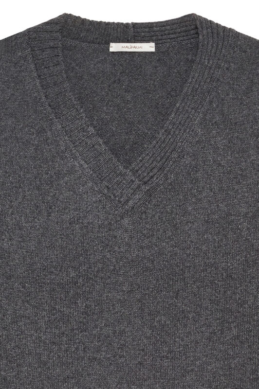 Maliparmi MAGLIA CASHMERE MERINOS Dark Grey JQ513374315 Maliparmi MAGLIA CASHMERE MERINOS Dark Grey JQ513374315