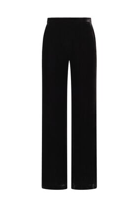 Maliparmi VELVET FLOW TROUSER Black JH757962026