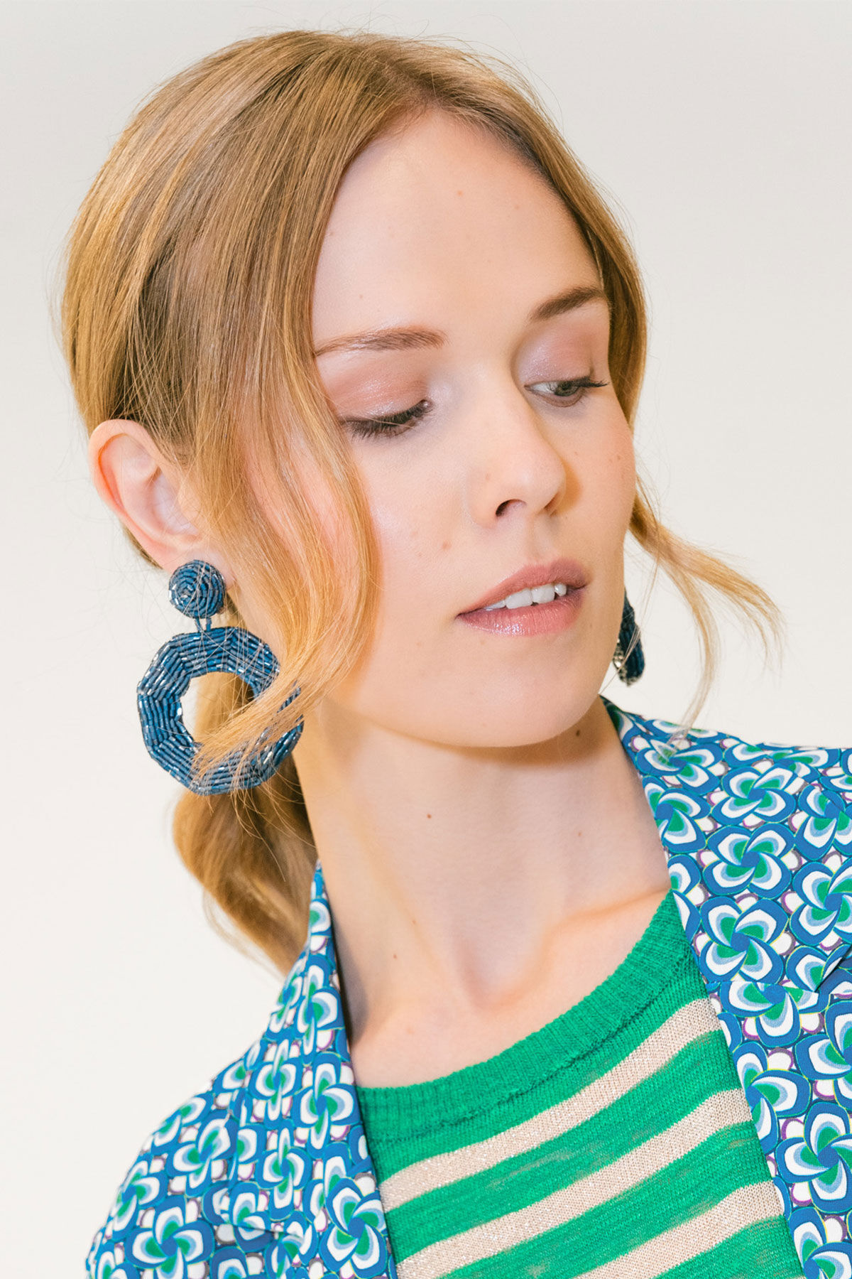 Malìparmi SUMMER BEADS EARRINGS Cobalt TR002391270