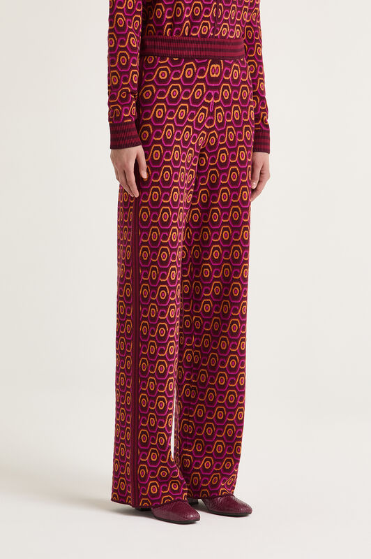 Maliparmi ROLLING CHAIN TROUSERS Dark Brown JH804978207