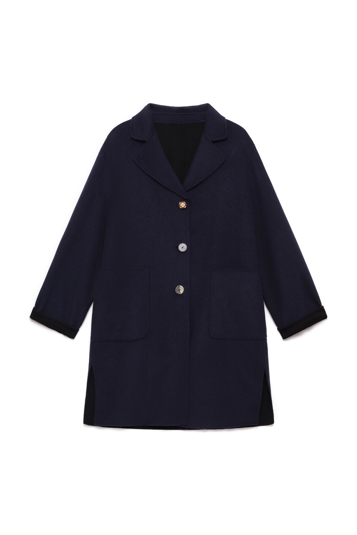 Maliparmi CAPPOTTO DOUBLE WOOL Blu JB540220276 Maliparmi CAPPOTTO DOUBLE WOOL Blu JB540220276